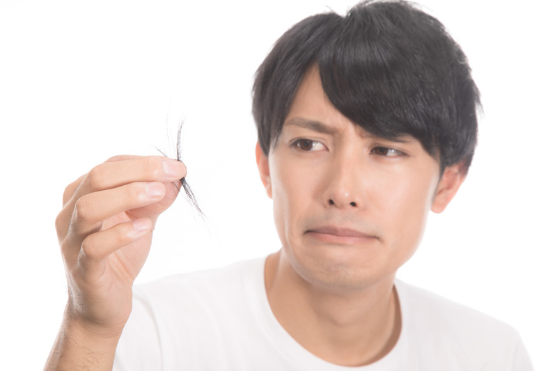 Trouble of thinning hair